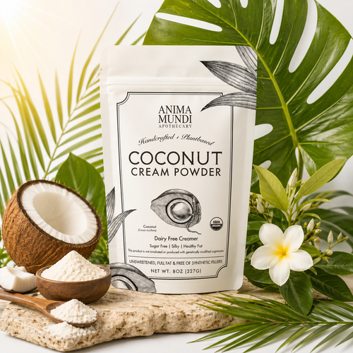 Anima Mundi Apothecary - Dairy Free Creamer Powder Coconut Cream 8oz