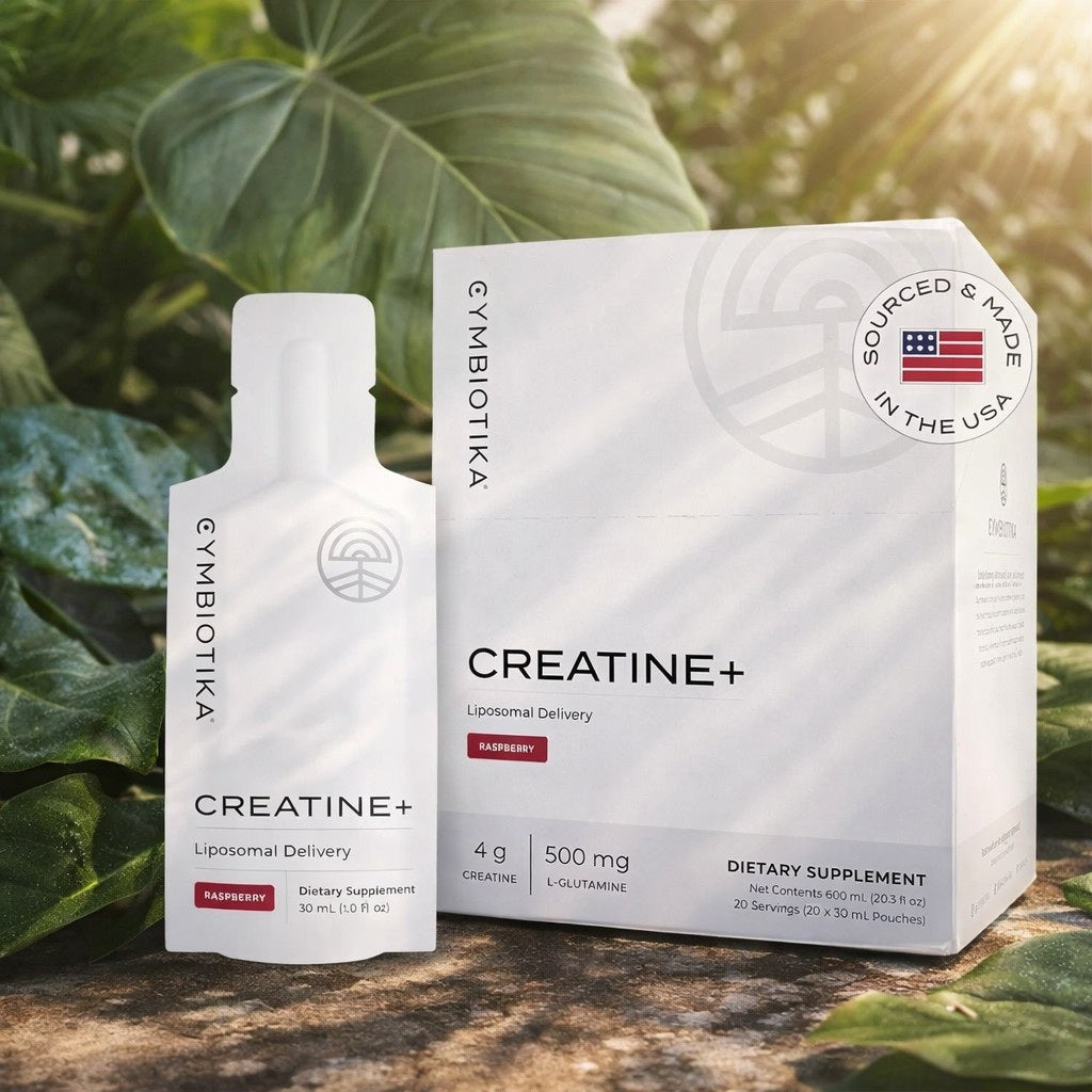 Cymbiotika - Liquid Supplement Liposomal Delivery Creatine+ Raspberry 30ml.