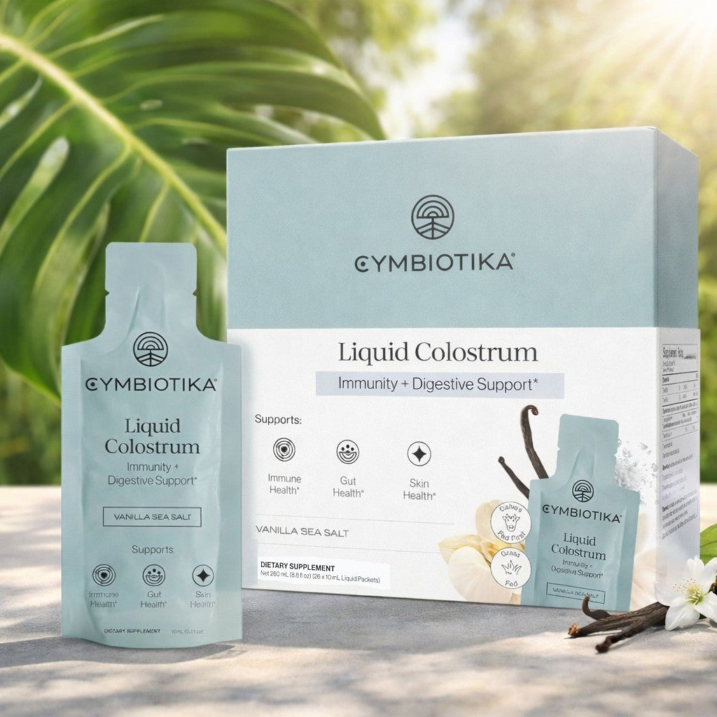 Cymbiotika - Supplement Liquid Colostrum Vanila Sea Salt 10ml.