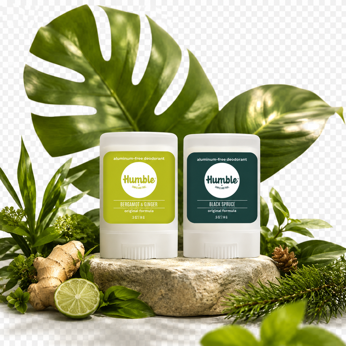 Humble - Deodorant Original Formula Organic Travel Size .5oz