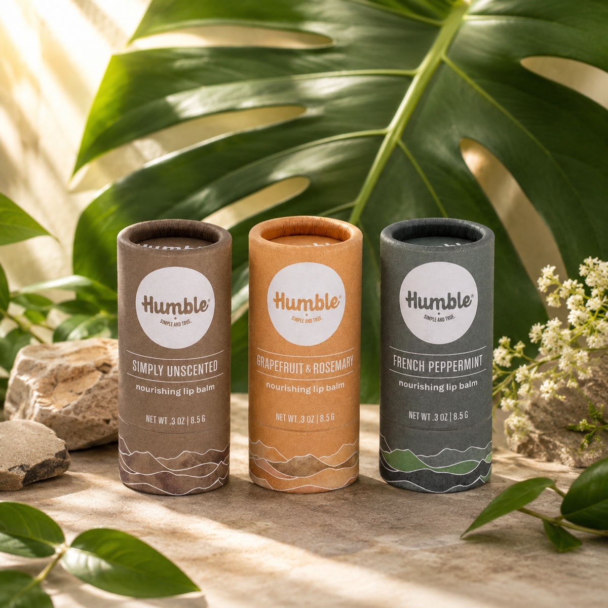 Humble - Lip Balm Plastic Free 0.3oz