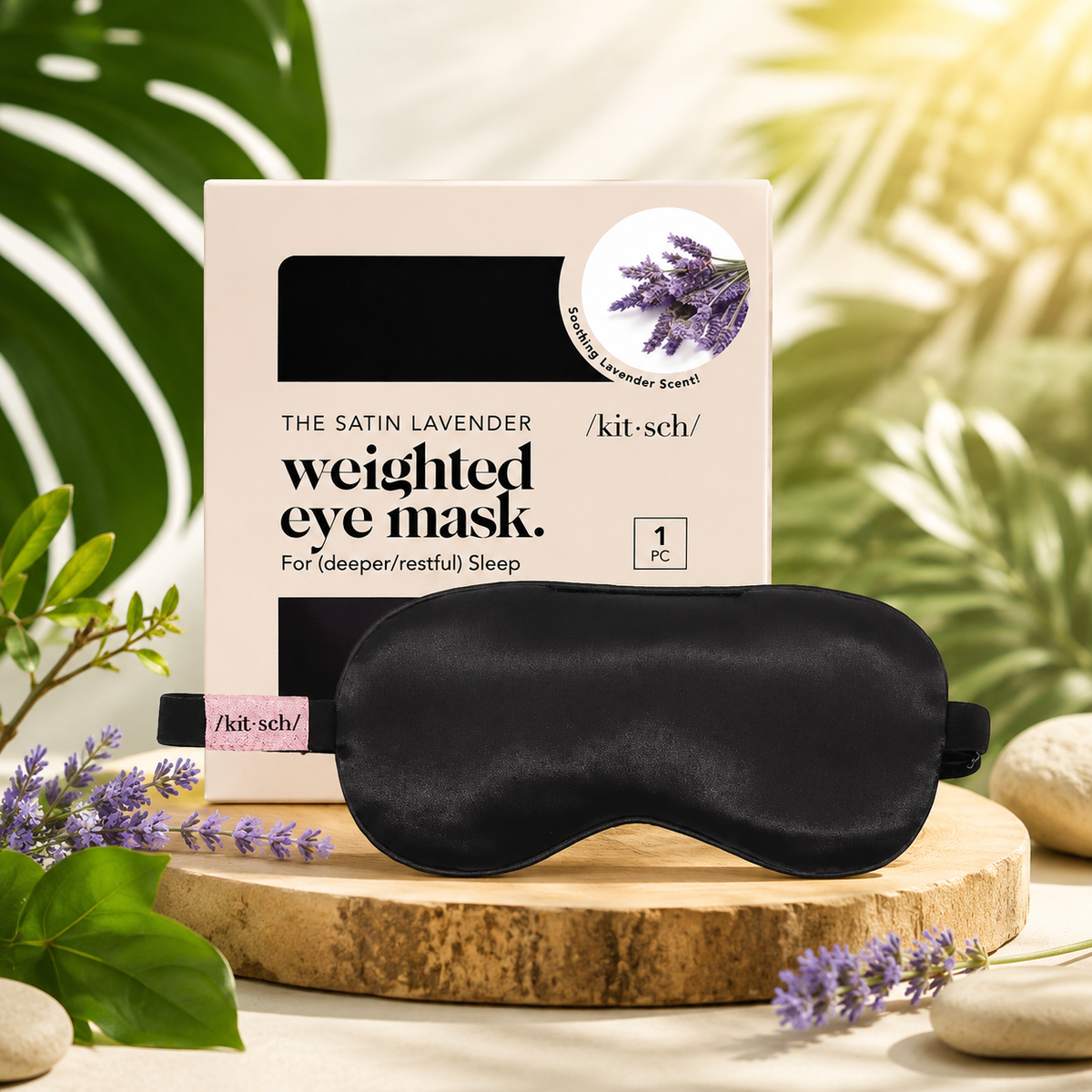 Kitsch - Eye Mask Weighted Lavender 1pc