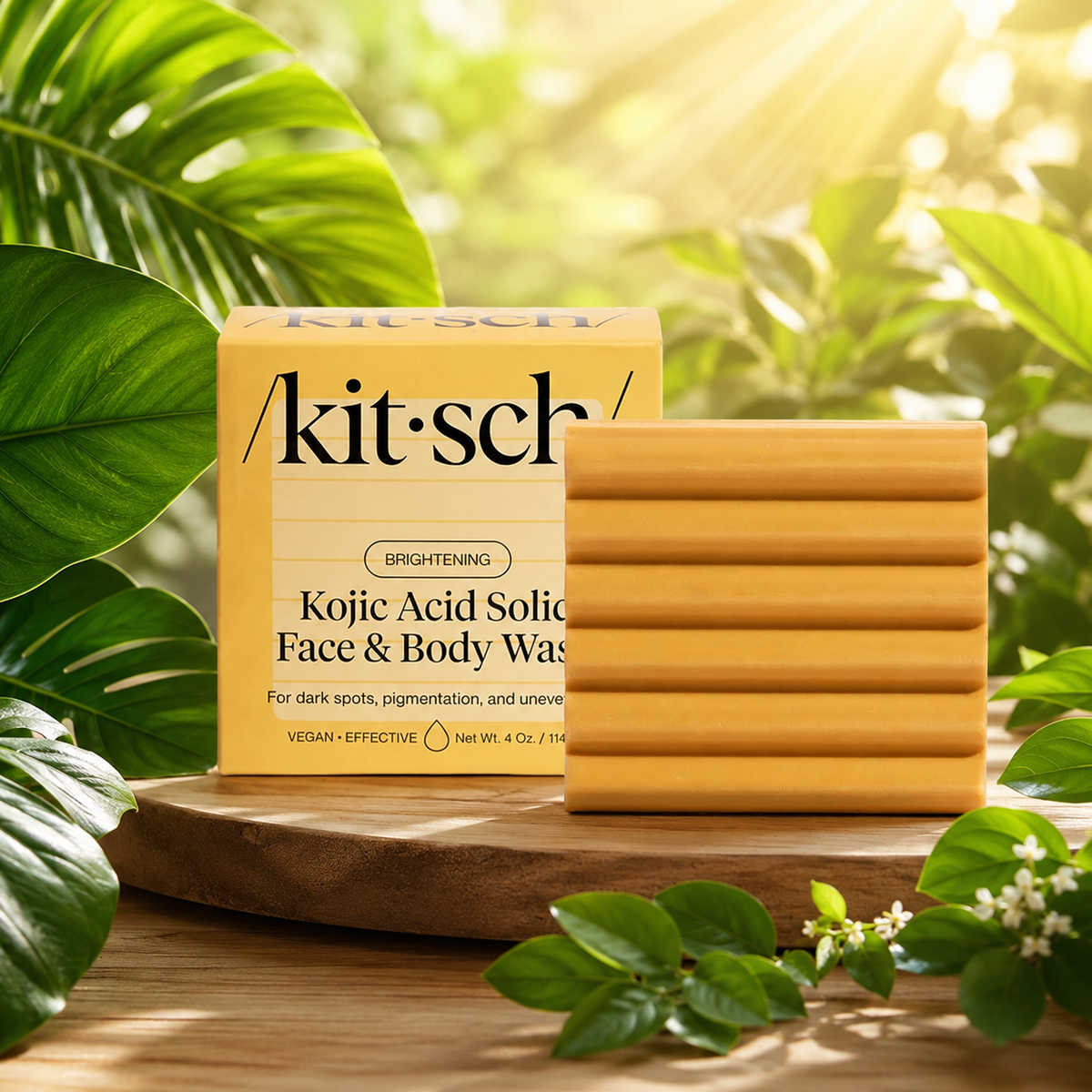 Kitsch - Face & Body Wash Kojic Acid Solid 4oz