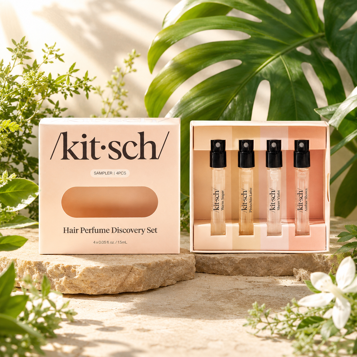 Kitsch - Hair Perfume Sampler Discovery Set 4oz x 4