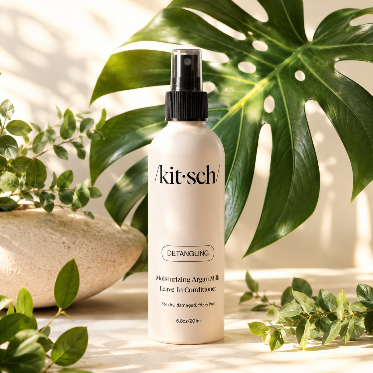Kitsch - Leave in Conditioner Detangler Agran Milk 6.8oz