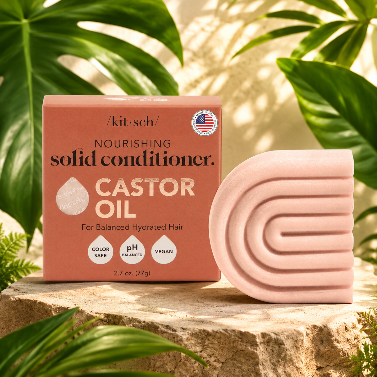 Kitsch - Solid Conditioner Castor Oil 2.7oz