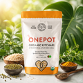 Pure Indian Foods - Kitchari Ready-to-Cook Meals Organic Sprouted Brown Rice & Whole Mung Beans 125g