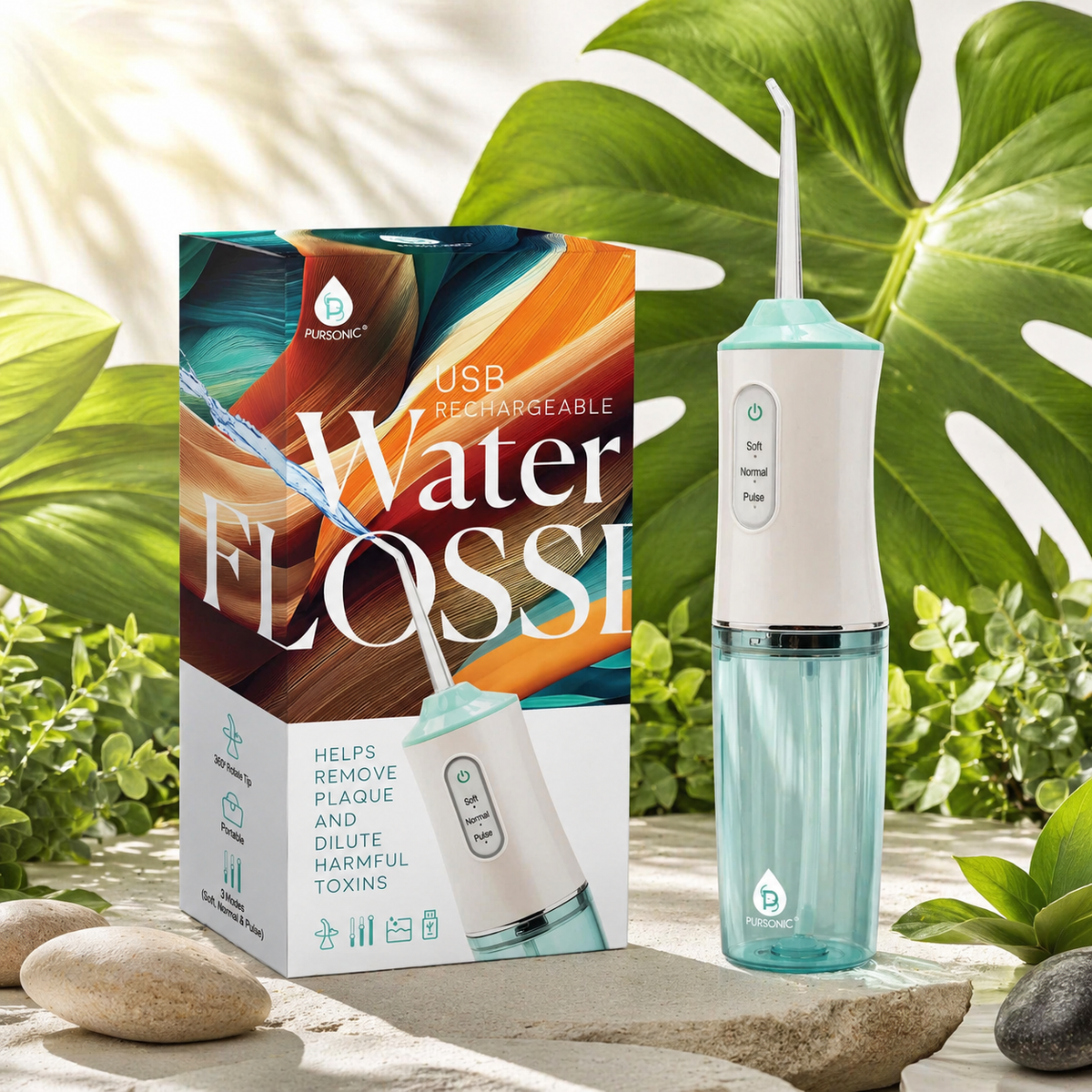 Pursonic - Water Flosser USB Rechargeable