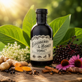 Roots and Leaves - Elderberry & Honey Tonic w/ 12 Herbs, Roots and Spices 16oz