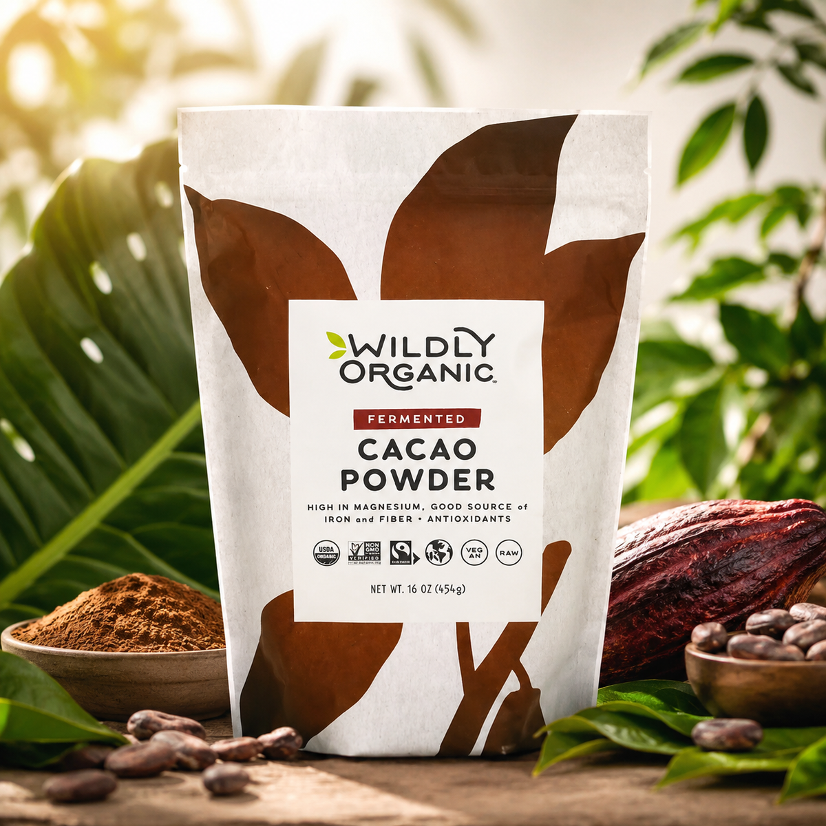 Wildly Organic - Fermented Cacao Powder 16oz